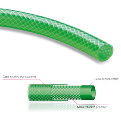 MANGUERA TRICOTEC AZAHAR 1/2 25 MTS