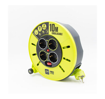 ALARGADOR ELECTRICO CASSETE 4 ENCHUFES 10M