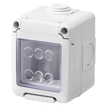 CAJA ESTANCA PARA APARATOS SYSTEM 2 MOD MARCA GEWISS