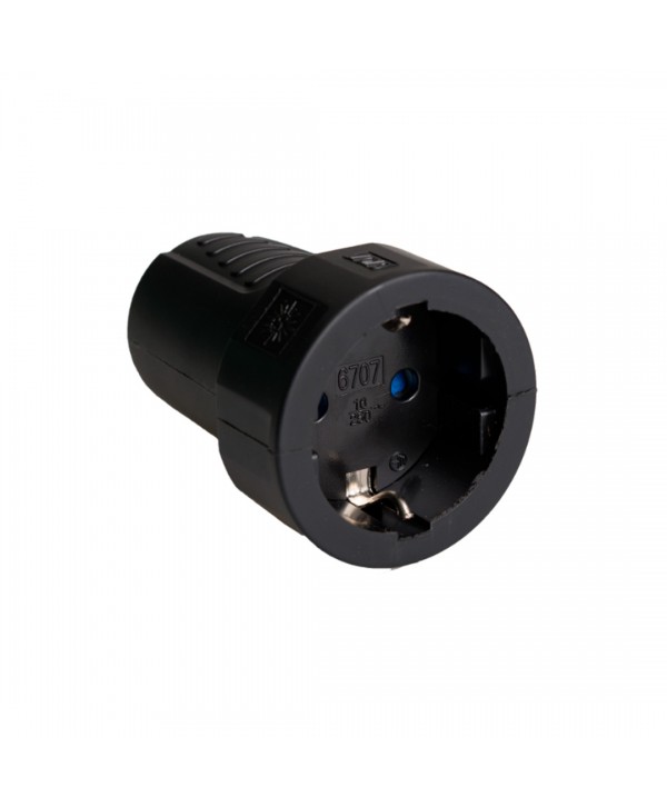 BASE MOVIL BIPOLAR TOMA TIERRA LATERAL 16A 250V MARCA SOLERA