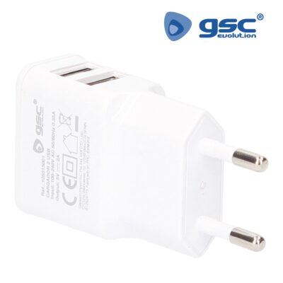 CARGADOR 230V A 2 USB