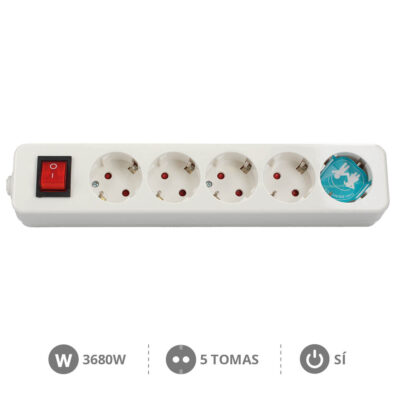 BASE MULTIPLE SERIE MEGA 5T + INT. SIN CABLE