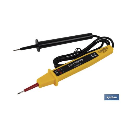 MEDIDOR DE TENSION 2 EN 1, 3-400W