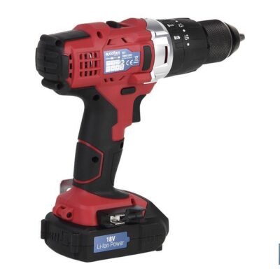 TALADRO PERCUTOR A BATERIA LI-ION 18V 1300RPM