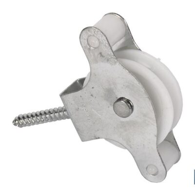 POLEA CON TIRAFONDO 2 UDS 40MM