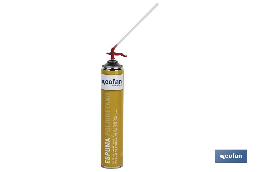 ESPUMA POLIURETANO 750ML 45L MANUAL