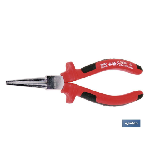 ALICATE BOCA REDONDA 1000V 6" (160MM)