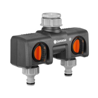 DISTRIBUIDOR DE 2 VÍAS CON ADAPTADOR