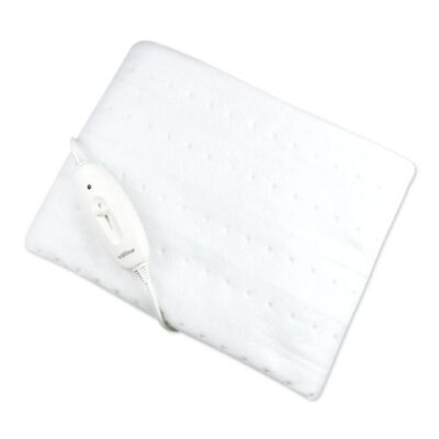 Calentador de cama eléctrico sencillo 150x80cm 60W Blanco