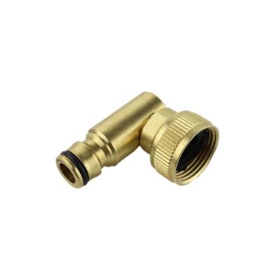 CONECTOR ROSCADO 3/4" CODO LATON