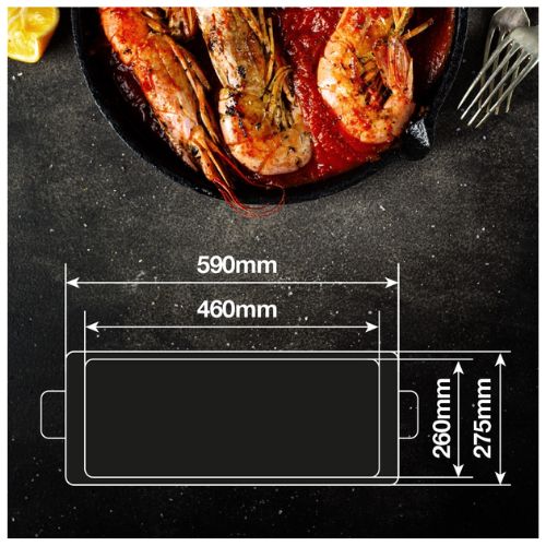 Plancha de asar Steke 2000W - Imagen 2