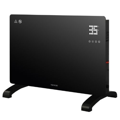 Radiador convector de cristal inteligente Zanthus Máx. 1500W