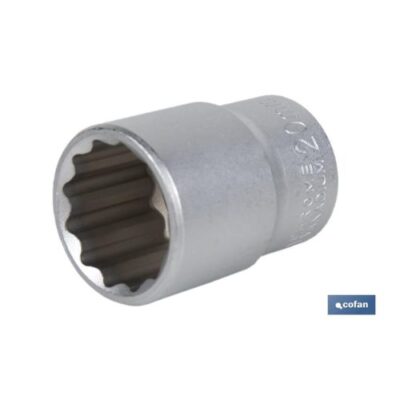 LLave de Vaso métrico 1/2" | 24 caras | Medidas desde 8 a 32 mm