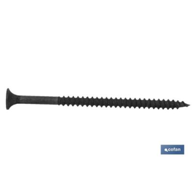 TORNILLO PARA YESO/PLADUR NEGRO