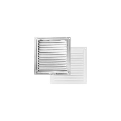 REJILLA PLANA ALUMINIO BLANCA