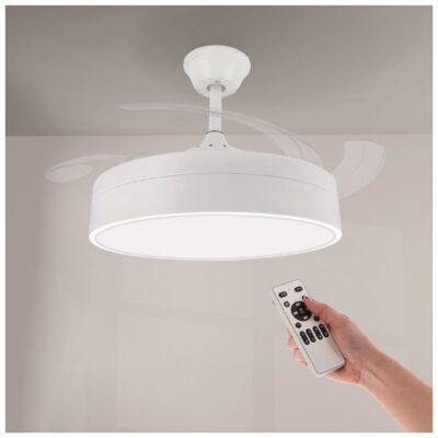 VENTILADOR TECHO LED MESSE CCT