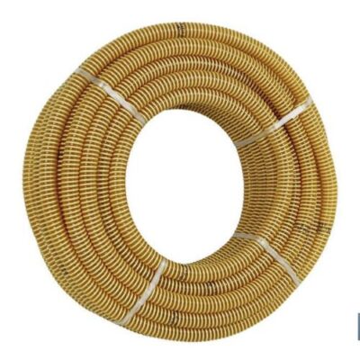 ROLLO DE TUBO DE ASPIRACION AMARILLO Ø30MM 25M