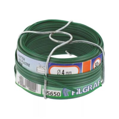 ALAMBRE FORRADO VERDE 4MMX50M